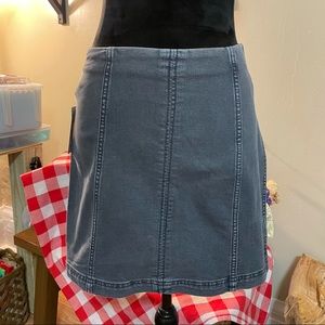 Free People Modern Femme Denim mini skirt